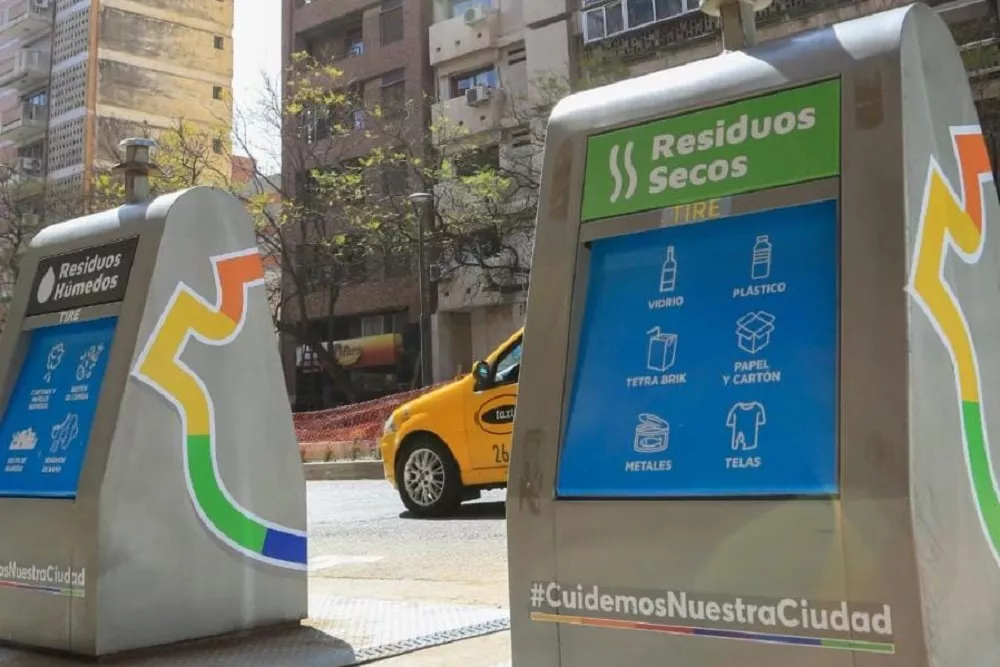 contenedores soterrados en Bv Chacabuco 1