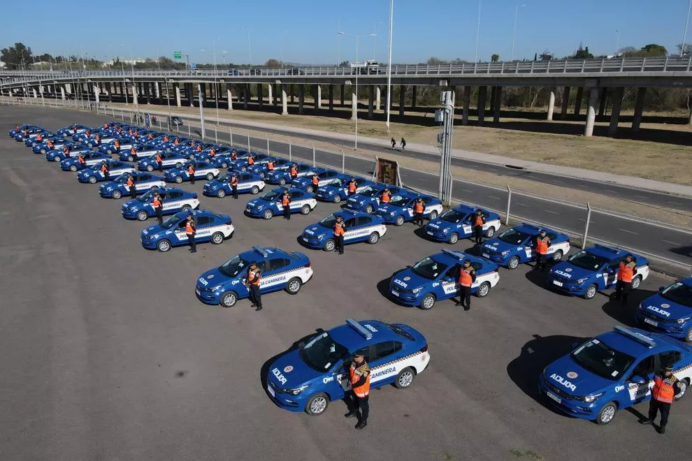 la Policía de Córdoba patrulleros