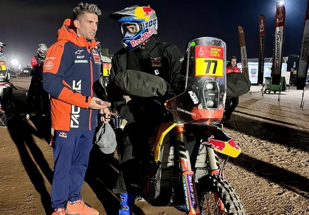 EL OBJETIVO FOTO DAKAR 2025 KEVIN Y LUCIANO BENAVIDEZ X DAKAR 2025