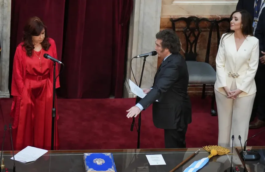 Milei Villarruel Cristina