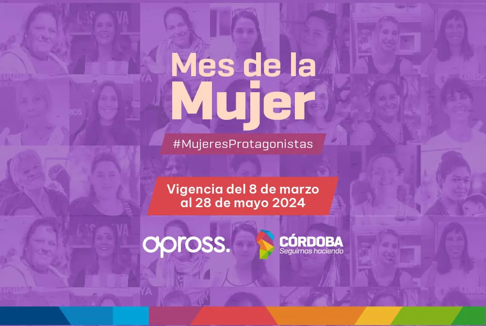 mes de la mujer Apross