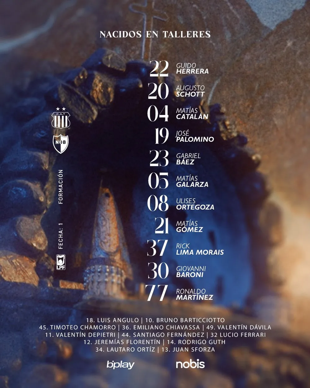 EL OBJETIVO FOTO TALLERES FORMACION VS NEWELLS X