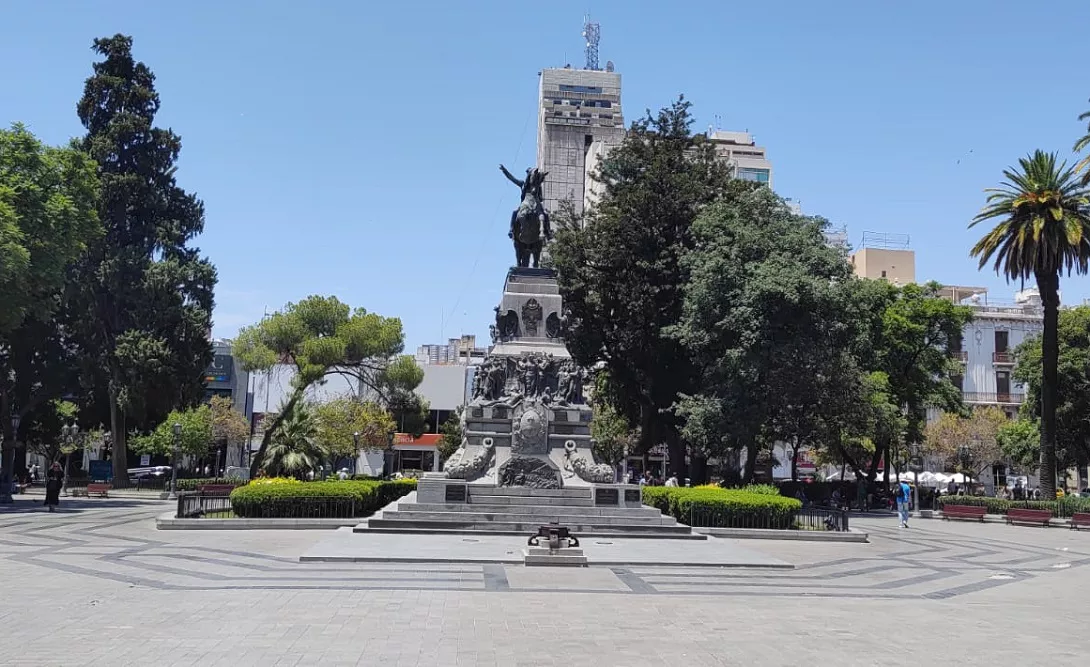 Cordoba tiempo plaza san martín