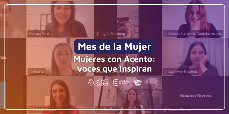 mujeres con acento