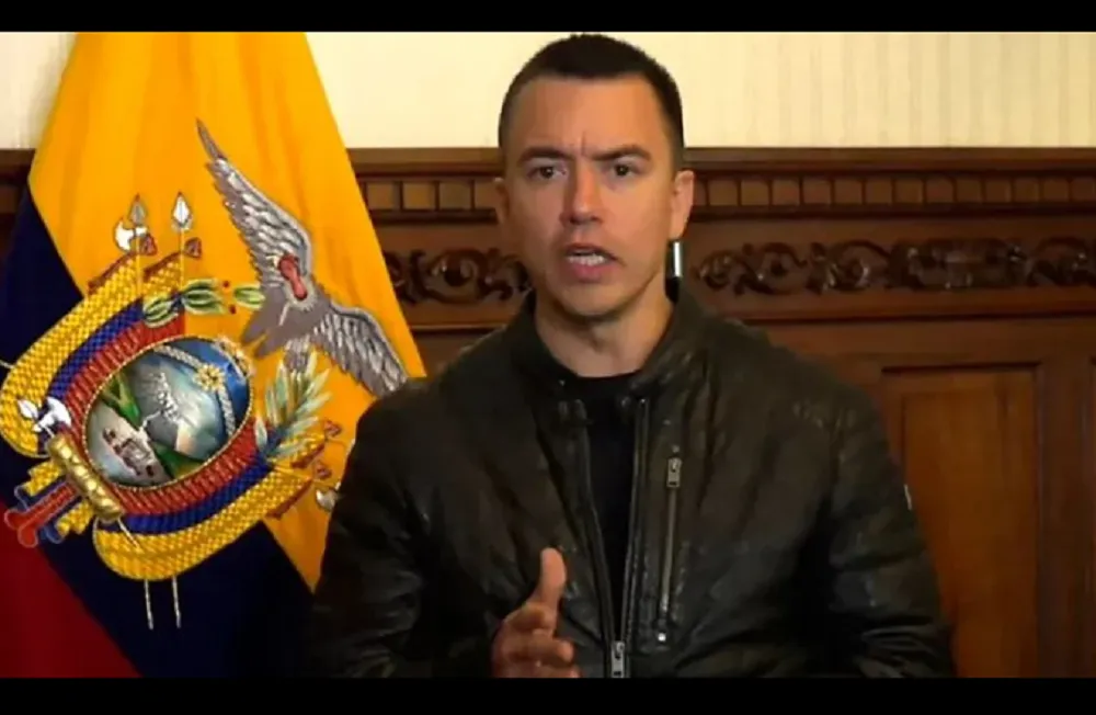 Daniel Novoa, presidente de Ecuador