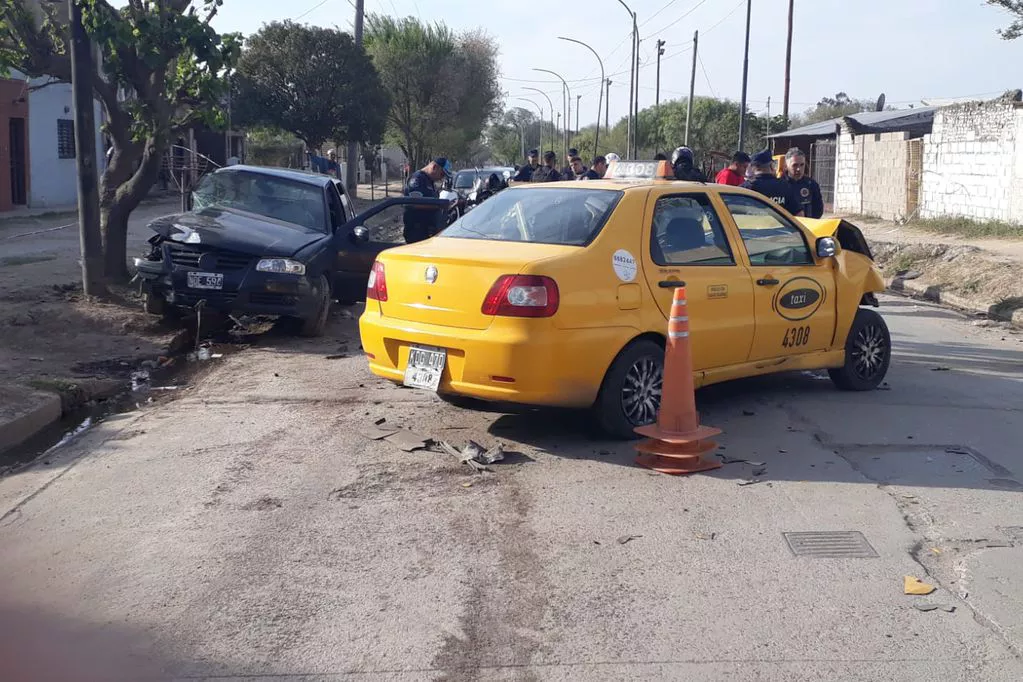robo taxi persecución córdoba