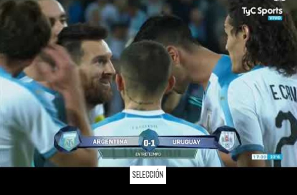 Arge messi y cavani