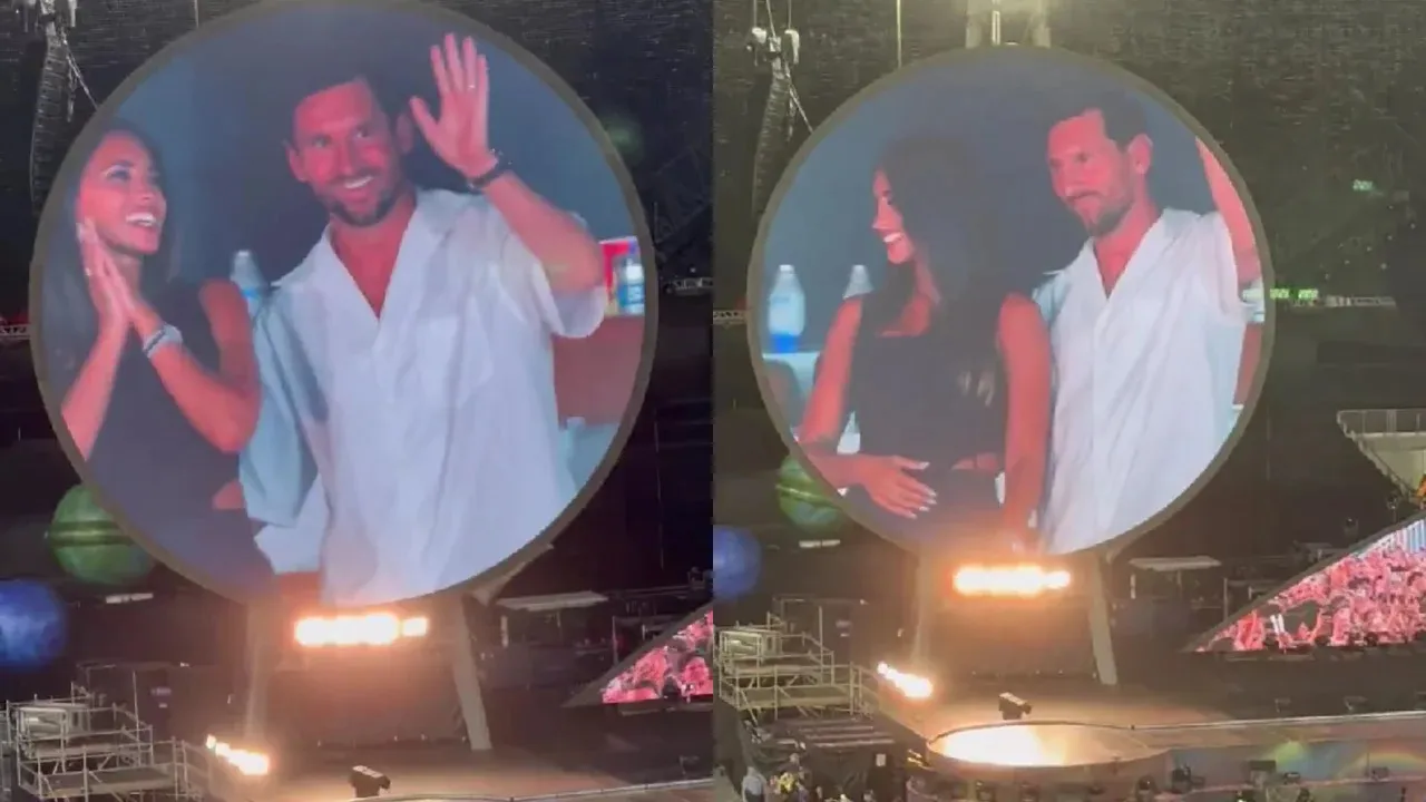 Messi y Antonela