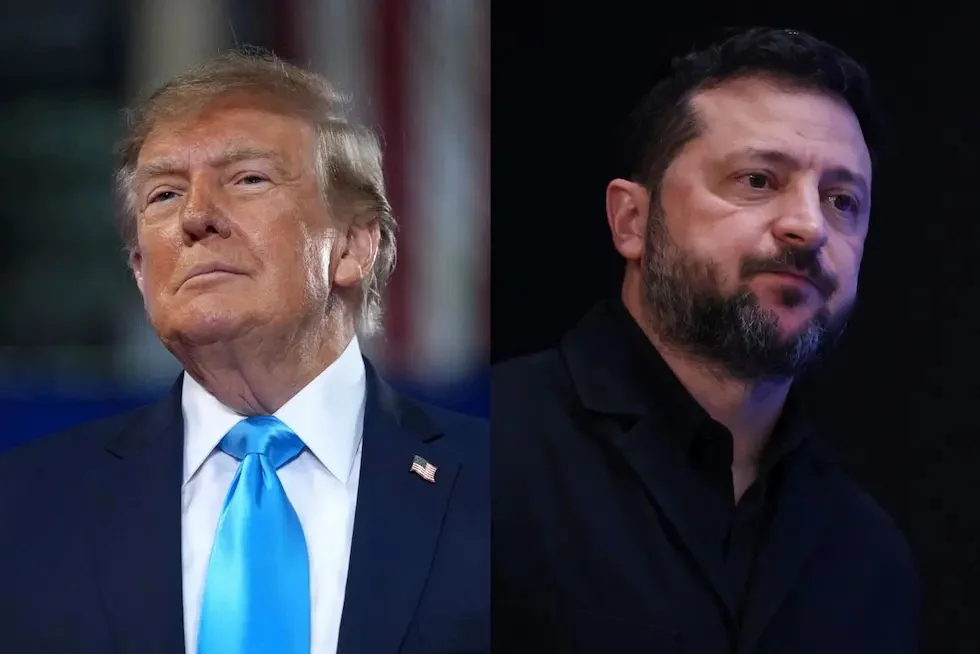 Trump y Zelenski