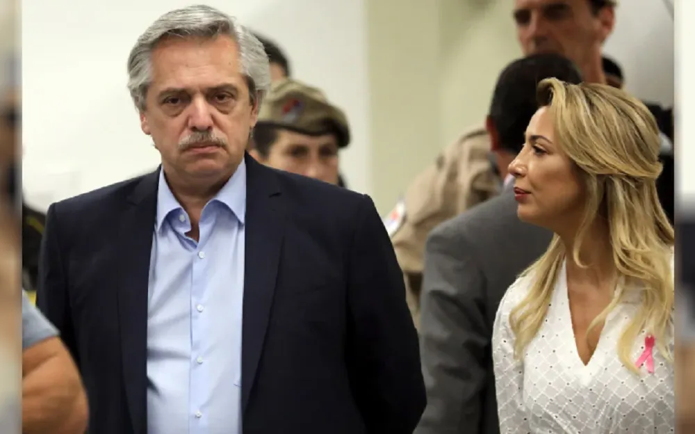 Alberto Fernández y Fabiola Yañez