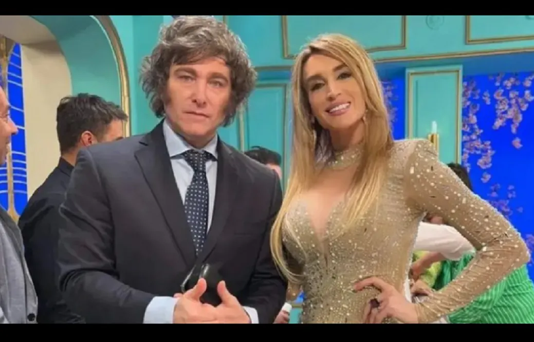 Javier Milei y Fátima Florez