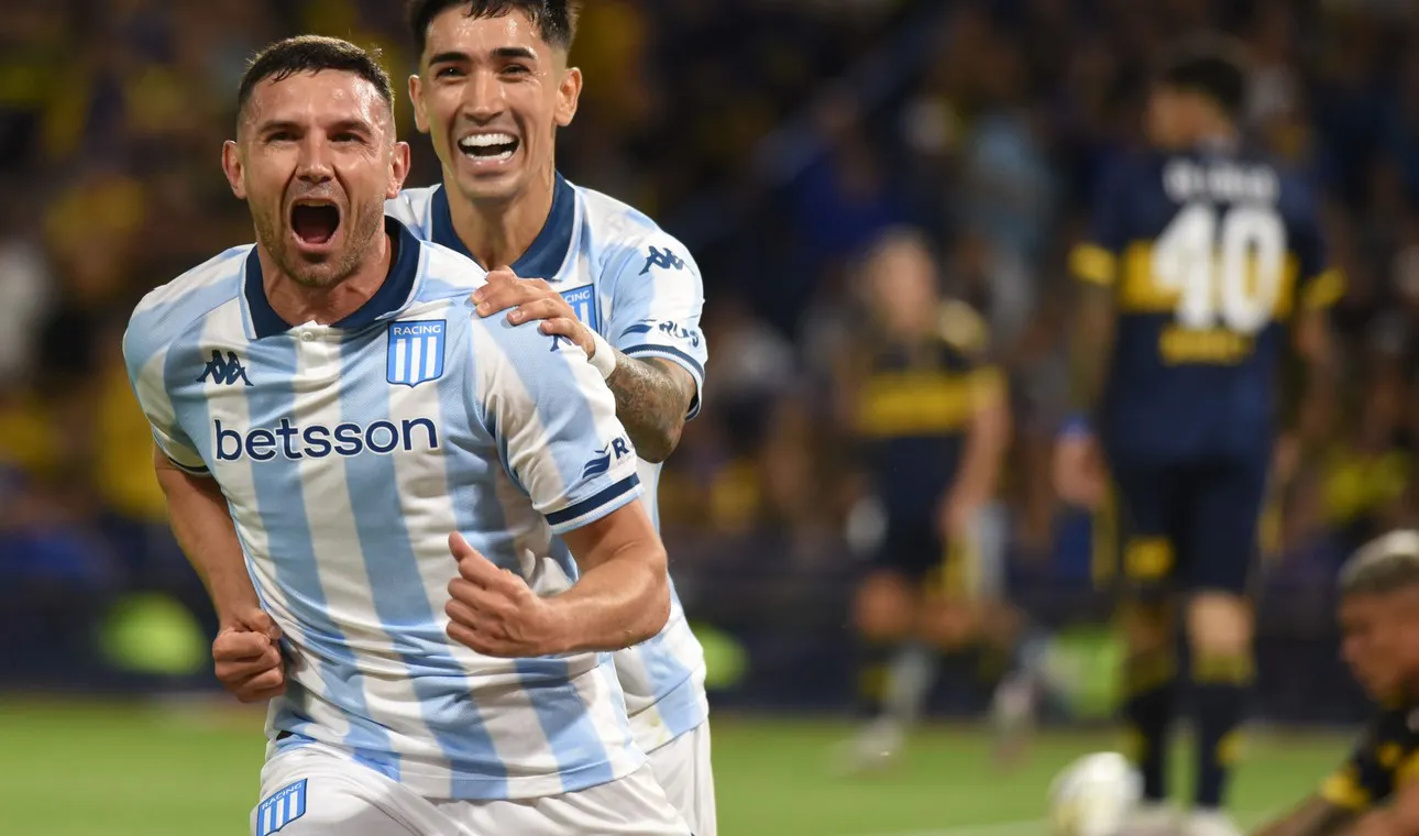 racing le ganó a boca