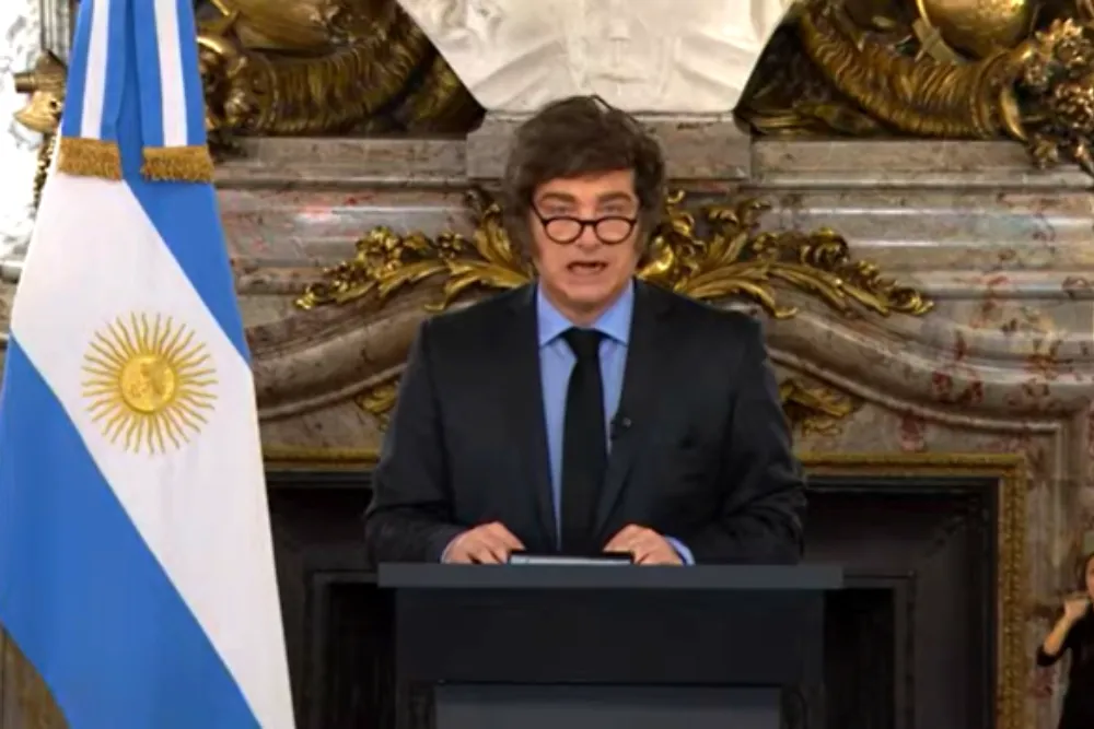 Milei cadena presupuesto 2026