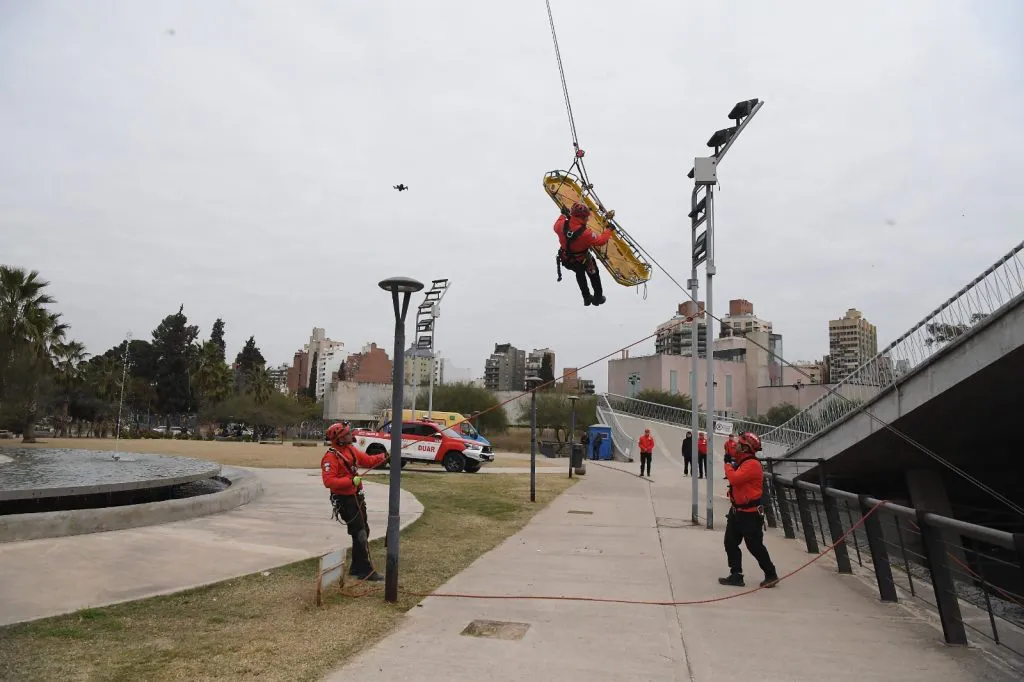 Bomberos cordobeses
