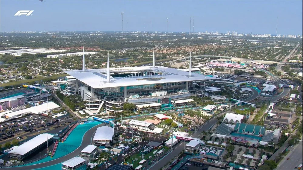 EL OBJETIVO FOTO FORMULA 1 MIAMI CIRCUITO INTERNACIONAL X F1