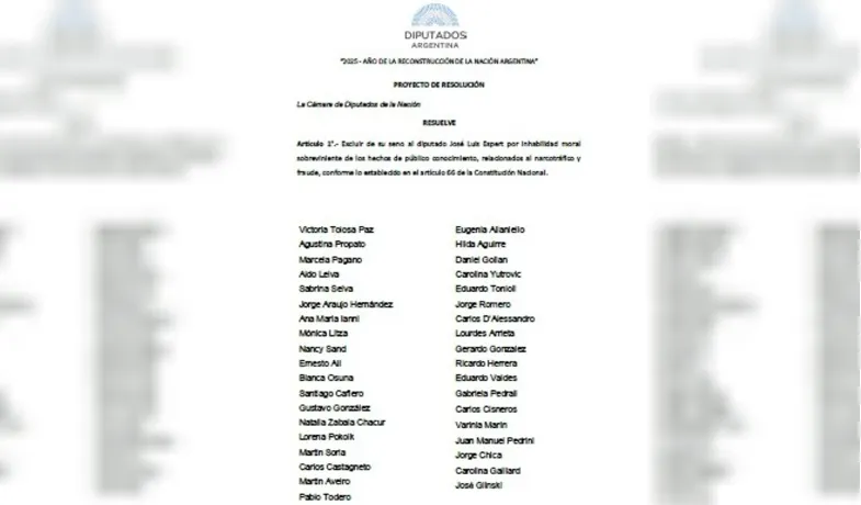 proyecto de resolución