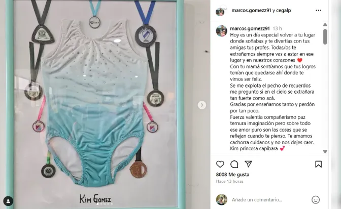 recuerdo de los papás de Kim Gómez 2