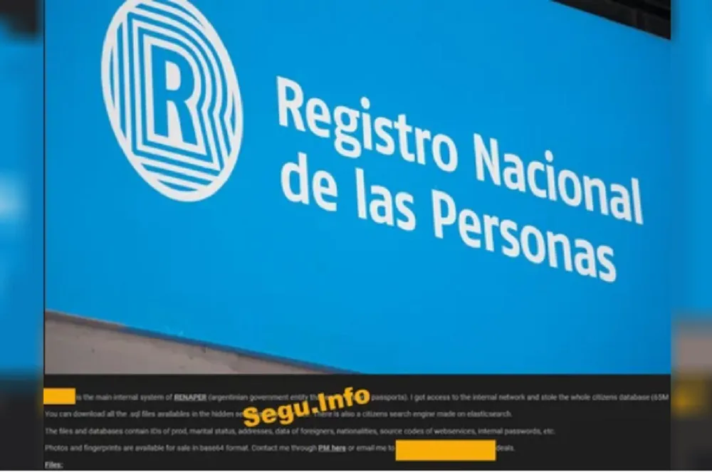 Renaper ciberseguridad