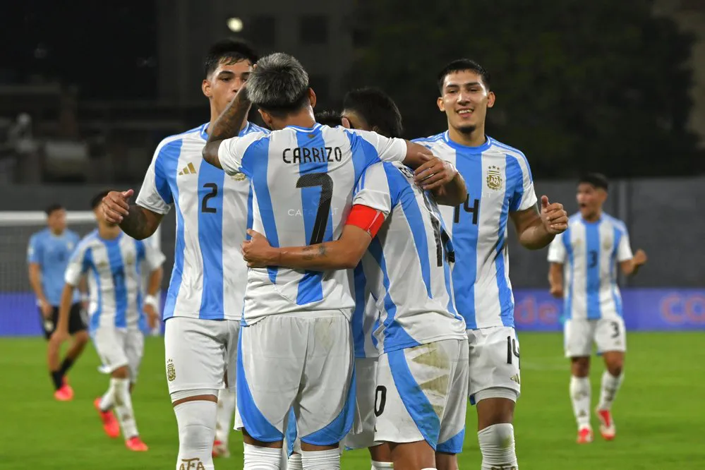 EL OBJETIVO FOTO ARGENTINA SUB 20 ARGENTINA URUGUAY X