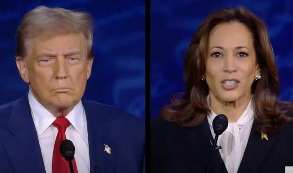 Kamala Harris y Donald Trump