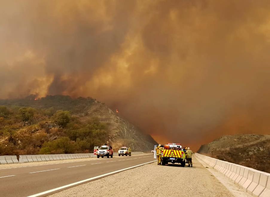 incendios activos
