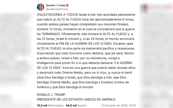 Donald Trump  anuncio