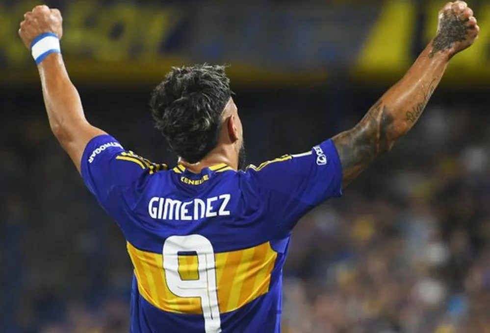 EL OBJETIVO FOTO BOCA JUNIORS MILTON GIMENEZ X BOCA
