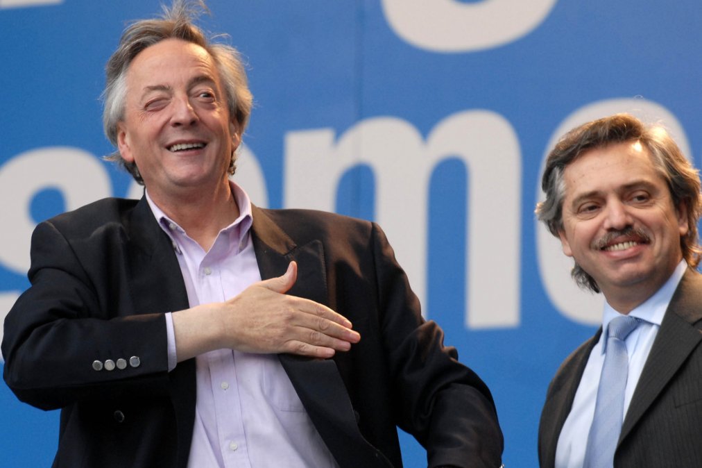 alberto fernandez y nestor kirchner