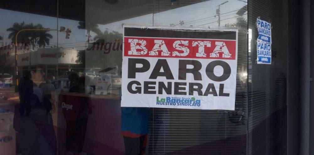 paro bancario