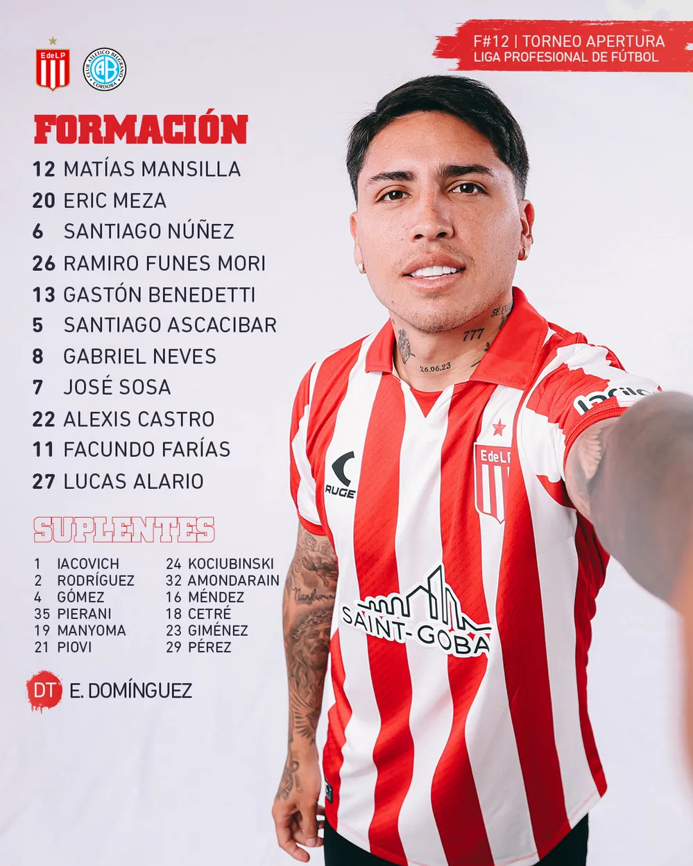 EL OBJETIVO FOTO ESTUDIANTES LP BELGRANO FORMACION X ESTUDIANTES