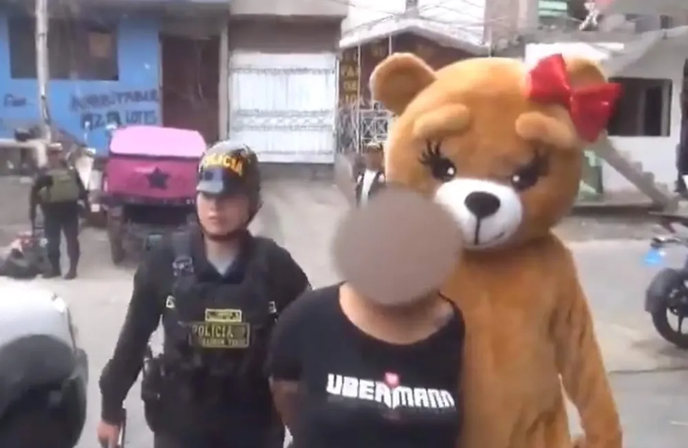perú-oso de peluche