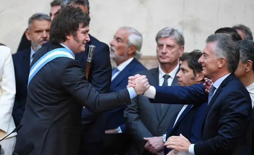 Milei-Macri_ archivo NA