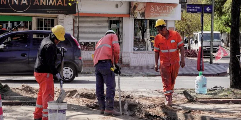 obra-nexo-cloacal_ prensa Municipalidad