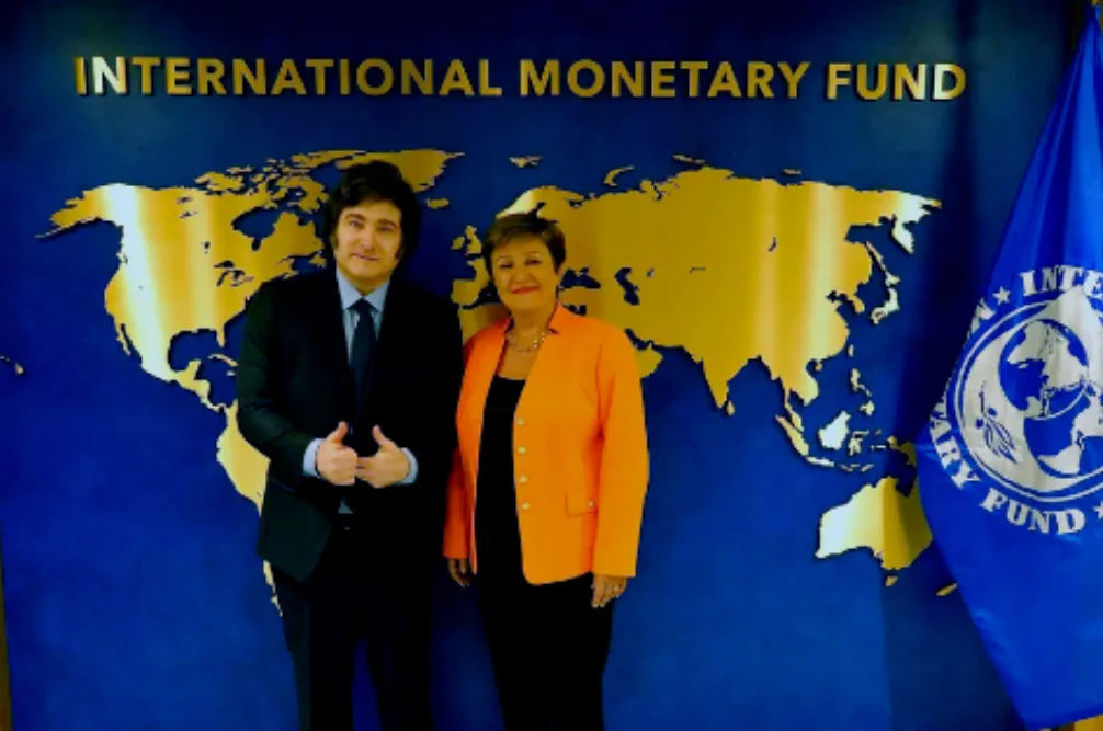 Milei y Georgieva FMI