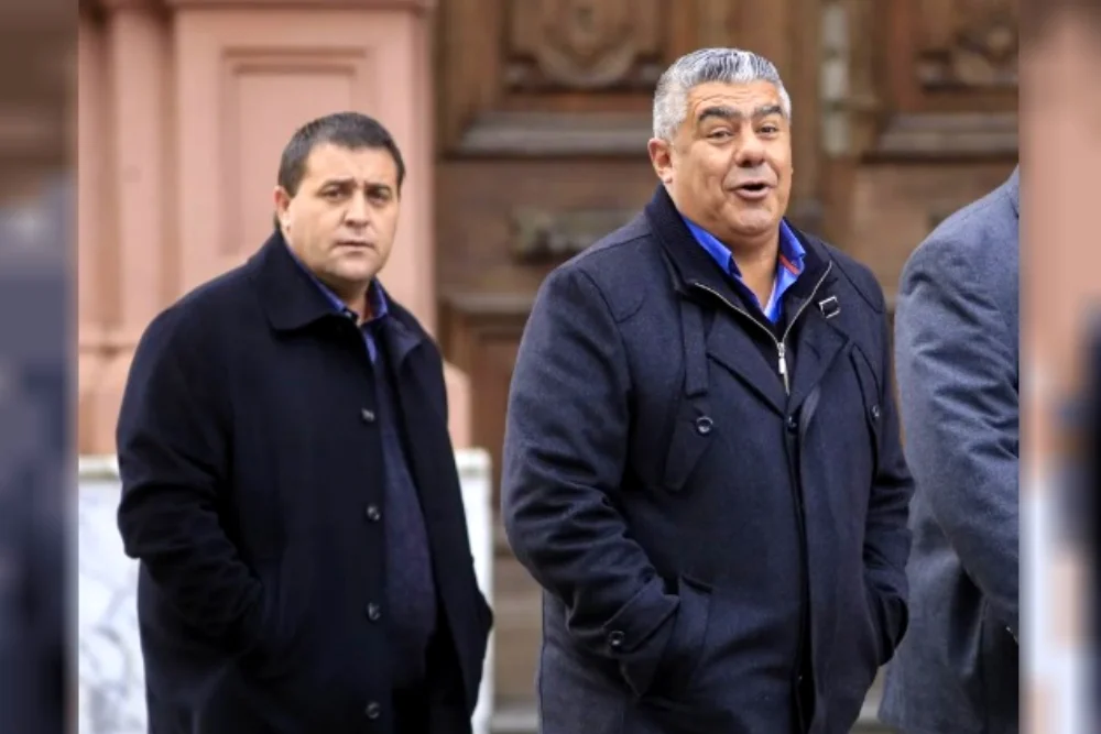 Claudio Tapia y Pablo Toviggino