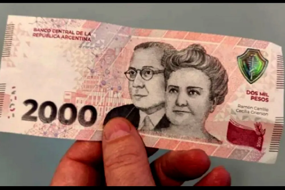billete de 2000 pesos 