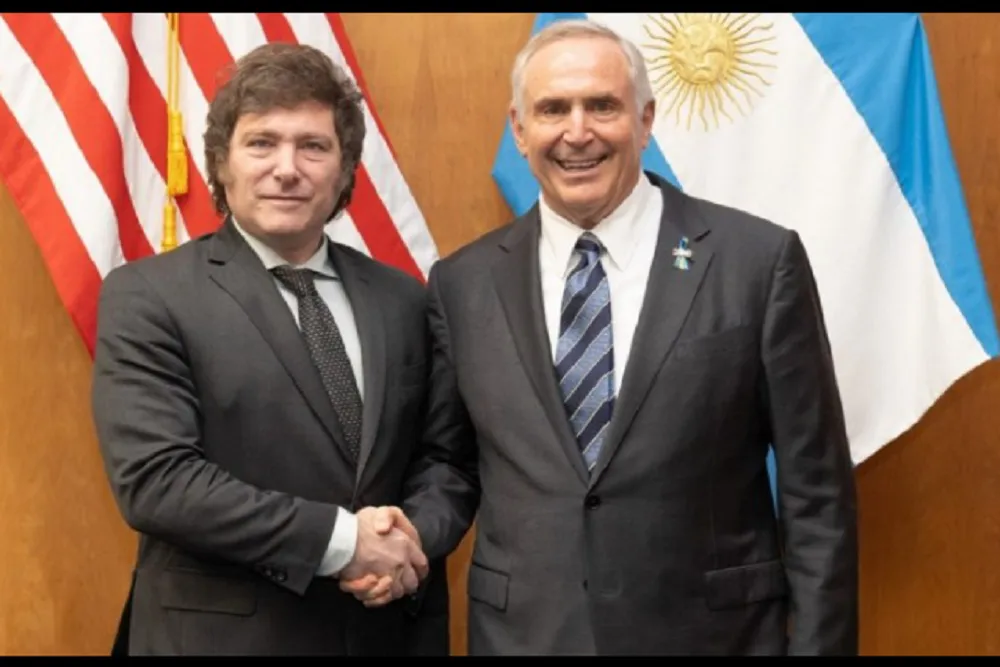 Marc Stanley y Milei