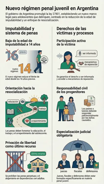 nuevo régimen penal juvenil