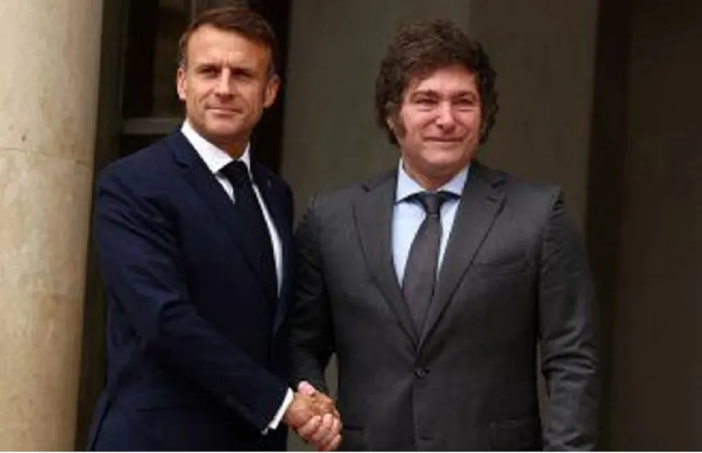 Milei y Macron