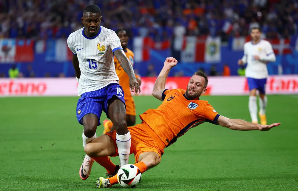 EL OBJETIVO FOTO EUROCOPA FRANCIA PAISES BAJOS NA