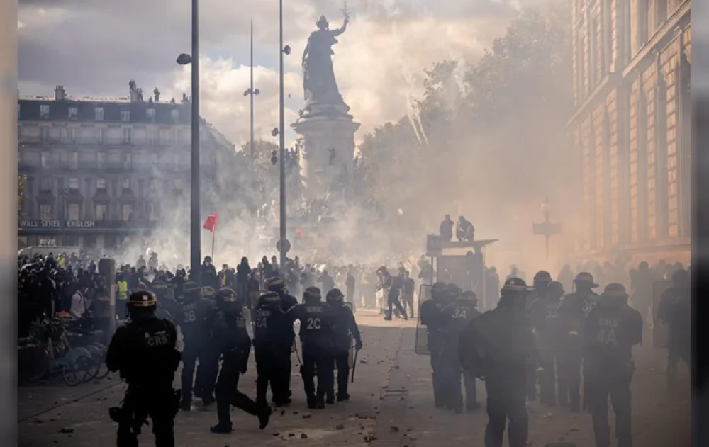 Manifestaciones en Francia