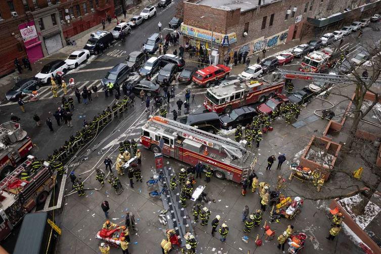 incendio Nueva York