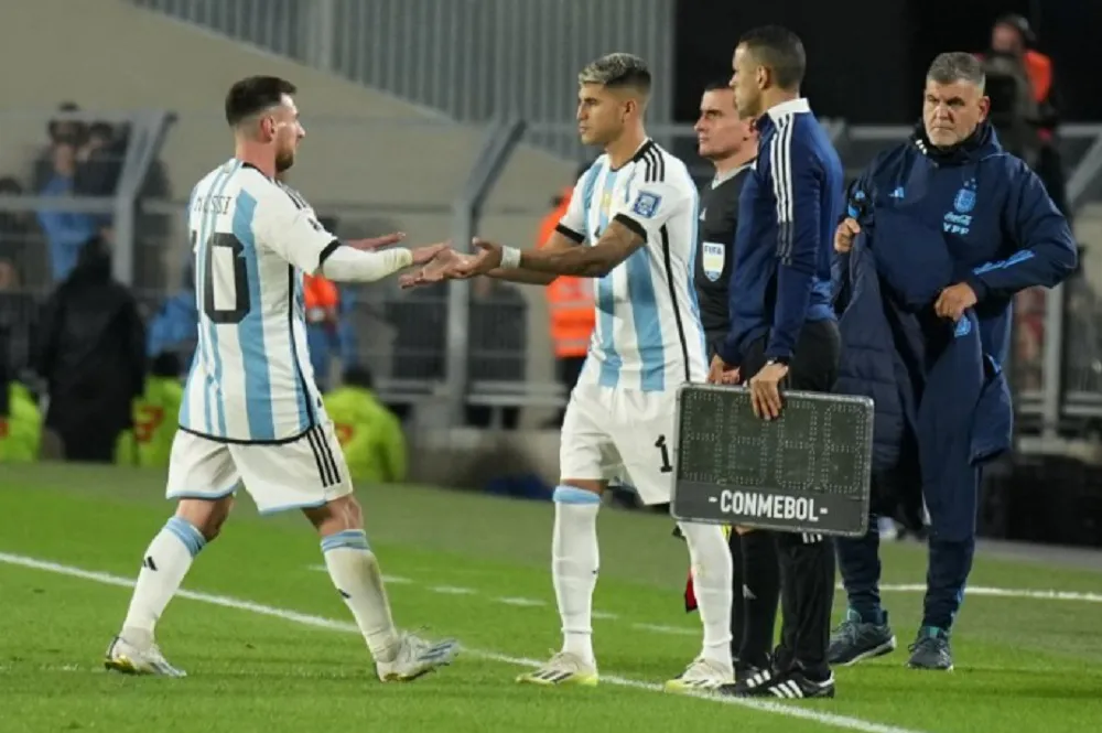 Messi argentina cambio
