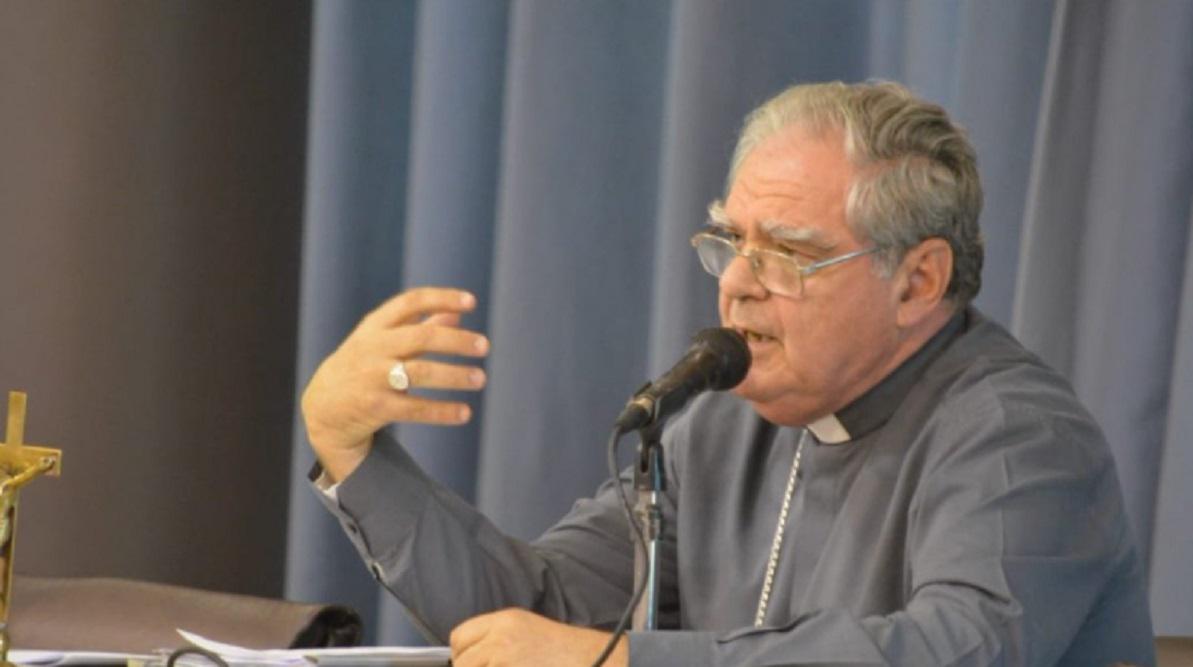 titular del organismo y obispo de San Isidro, monseñor Oscar Ojea iglesia