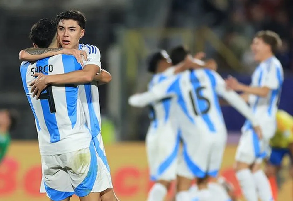 EL OBJETIVO FOTO SUB 20 ARGENTINA COLOMBIA