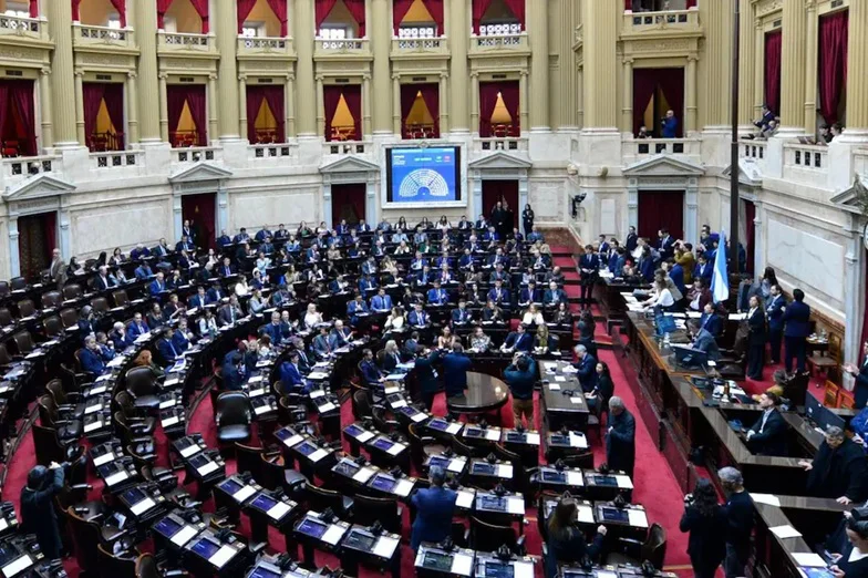 sesión en cámara de diputados