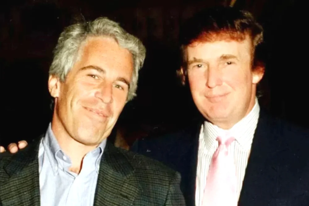 Jeffrey Epstein y Trump