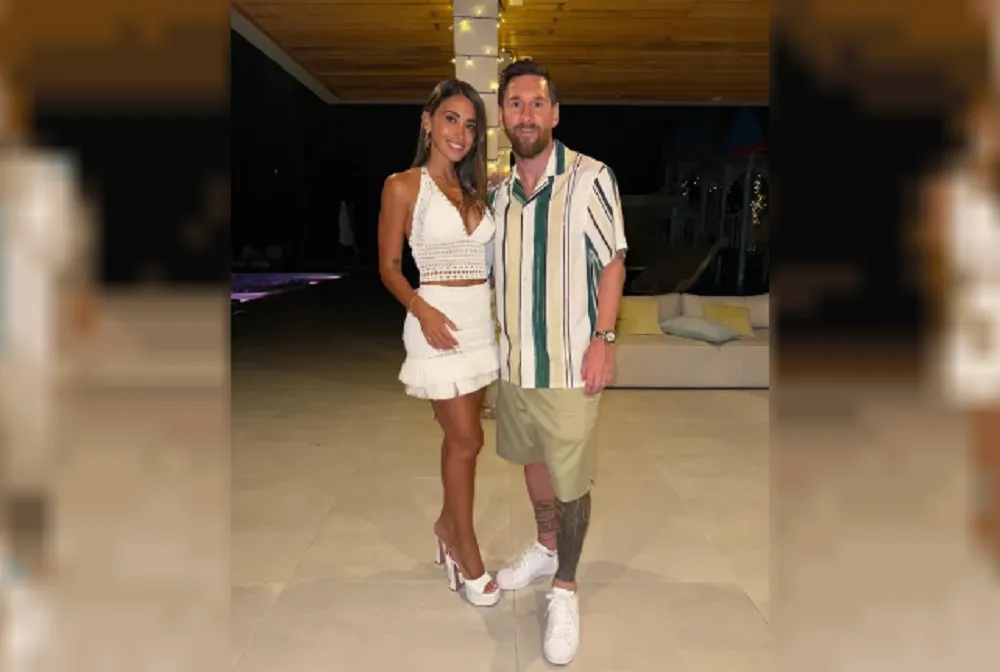 regalo de Messi por San Valentín y Anto