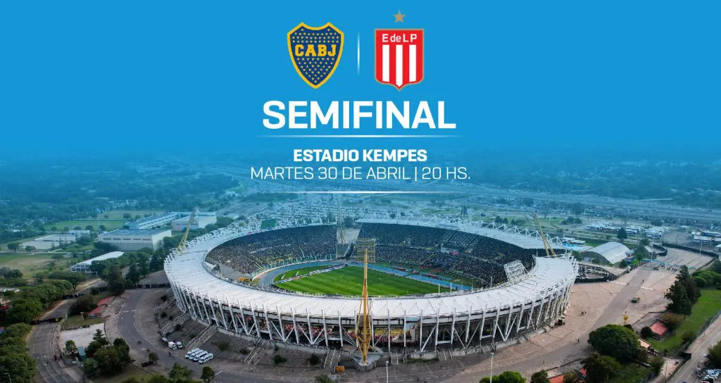 Boca y Estudiantes en el Kempes