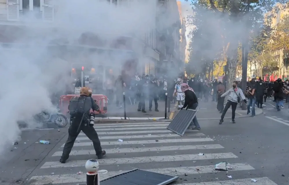 quinta marcha universitaria incidentes